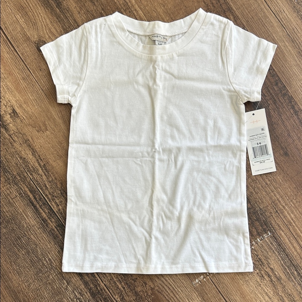 Habitual kid White Short Sleeve Tee